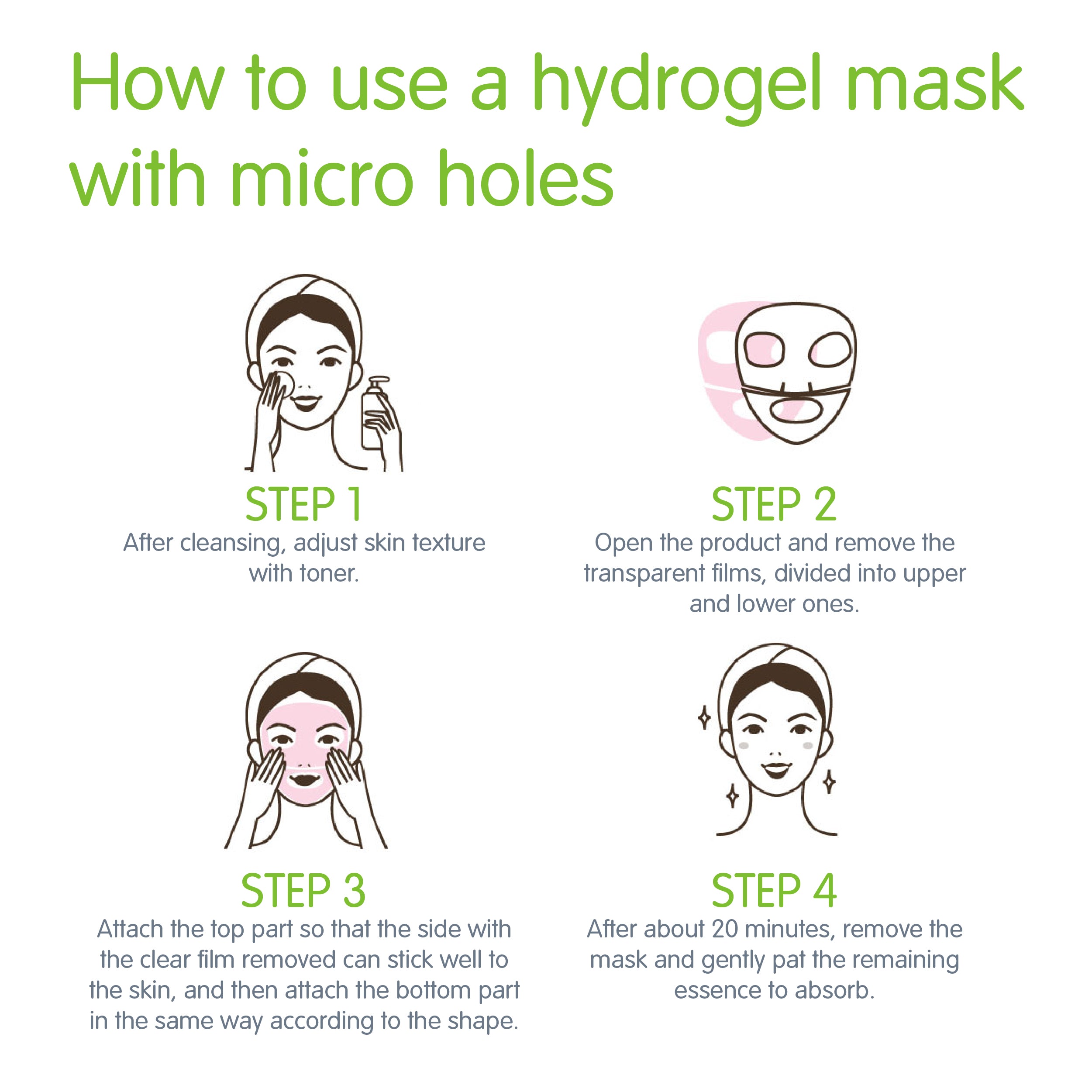 MICRO HOLE SNAIL HYDROGEL MASK